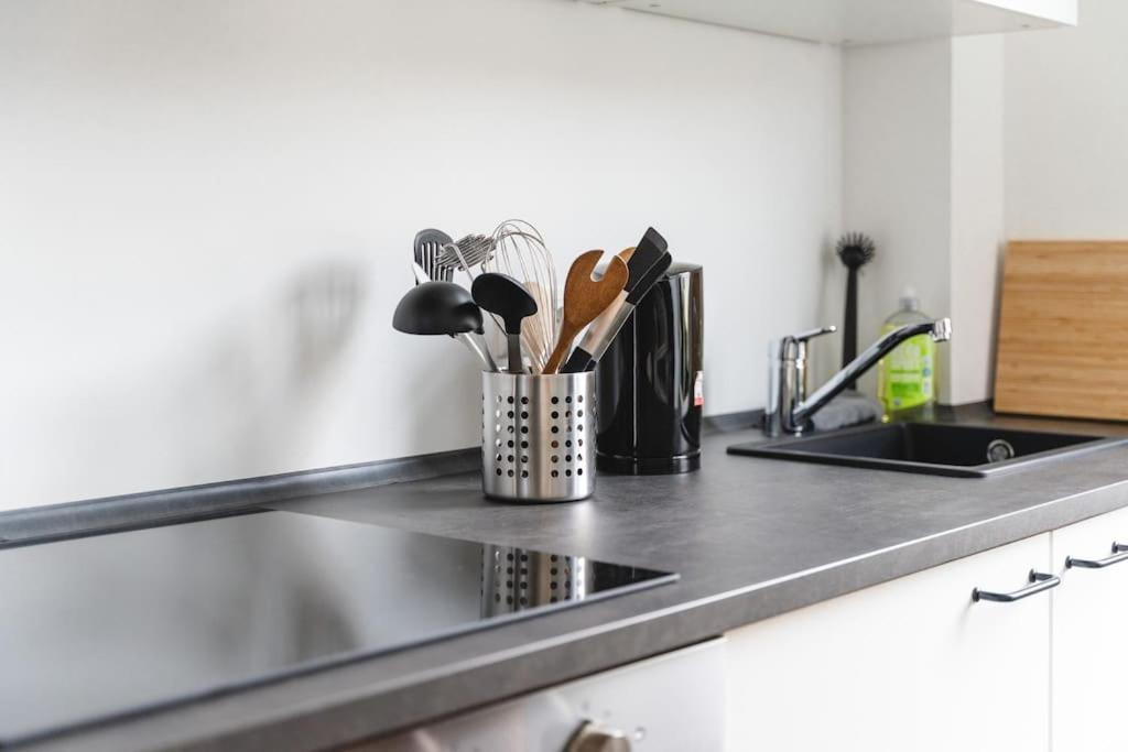 Ferienwohnung Wohnen Im Fluesseviertel BRE Exterior foto