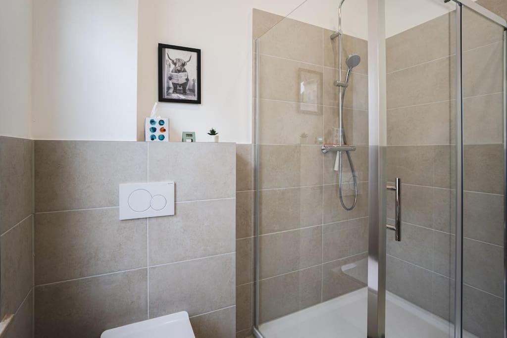 Ferienwohnung Wohnen Im Fluesseviertel BRE Exterior foto